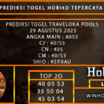 PREDIKSI TOGEL TRAVELOKA POOLS 29 AGUSTUS 2025
