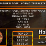 PREDIKSI TOGEL SENTOSATOTO POOLS 28 AGUSTUS 2025
