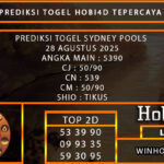 PREDIKSI TOGEL SYDNEY POOLS 28 AGUSTUS 2025