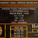 PREDIKSI TOGEL FINLANDIA POOLS 23 SEPTEMBER 2025