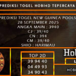 PREDIKSI TOGEL NEW GUINEA POOLS 28 SEPTEMBER 2025