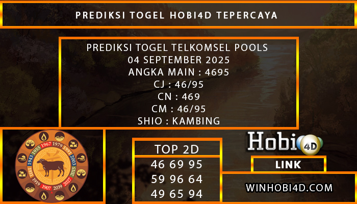 PREDIKSI TOGEL TELKOMSEL POOLS 04 SEPTEMBER 2025