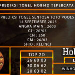 PREDIKSI TOGEL SENTOSATOTO POOLS 14 SEPTEMBER 2025