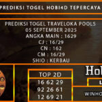 PREDIKSI TOGEL TRAVELOKA POOLS 05 SEPTEMBER 2025