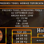 PREDIKSI TOGEL HONGKONG POOLS 02 SEPTEMBER 2025