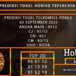 PREDIKSI TOGEL TELKOMSEL POOLS 05 SEPTEMBER 2025