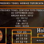 PREDIKSI TOGEL SENTOSATOTO POOLS 05 SEPTEMBER 2025