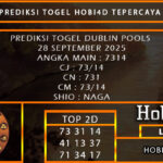 PREDIKSI TOGEL DUBLIN POOLS 28 SEPTEMBER 2025