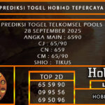 PREDIKSI TOGEL TELKOMSEL POOLS 28 SEPTEMBER 2025