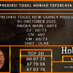 PREDIKSI TOGEL NEW GUINEA POOLS 01 OKETOBER 2025