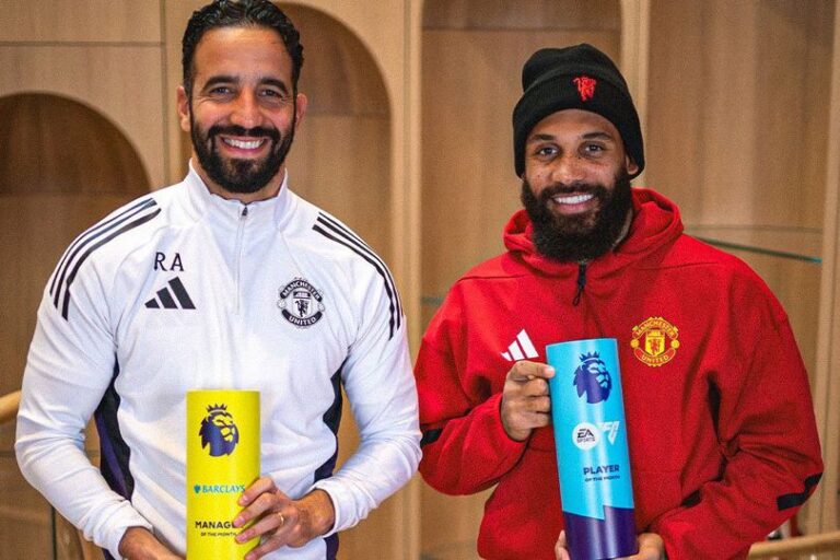 Ruben Amorim Menangkan Gelar Premier League Manager of the Month edisi Oktober 2025