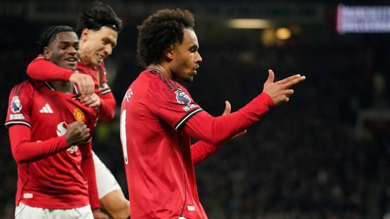 Man of the Match Man Utd vs Wolves: Joshua Zirkzee