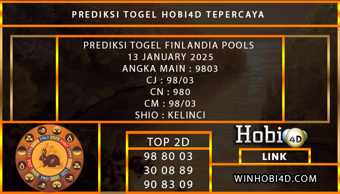 FINLANDIA POOLS 13 JANUARY 2025