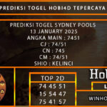 SYDNEY POOLS 13 JANUARY 2025