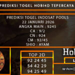 PREDIKSI TOGEL INDOSAT POOLS 22 JANUARI 2026