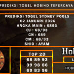 PREDIKSI TOGEL SYDNEY POOLS 02 JANUARI 2026