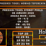PREDIKSI TOGEL SYDNEY POOLS 08 JANUARI 2026
