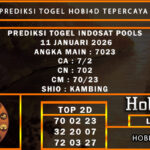PREDIKSI TOGEL INDOSAT POOLS 11 JANUARI 2026