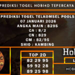 PREDIKSI TOGEL TELKOMSEL POOLS 07 JANUARI 2026