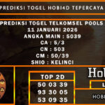 PREDIKSI TOGEL TELKOMSEL POOLS 11 JANUARI 2026