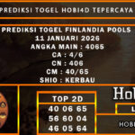 PREDIKSI TOGEL FINLANDIA POOLS 11 JANUARI 2026