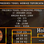 PREDIKSI TOGEL HONGKONG POOLS 31 JANUARI 2026
