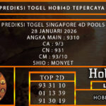 PREDIKSI TOGEL SINGAPORE POOLS 28 JANUARI 2026