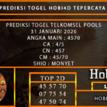 PREDIKSI TOGEL TELKOMSEL POOLS 31 JANUARI 2026