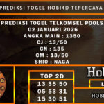 PREDIKSI TOGEL TELKOMSEL POOLS 02 JANUARI 2026
