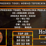 PREDIKSI TOGEL TRAVELOKA POOLS 05 JANUARI 2026