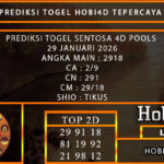 PREDIKSI TOGEL SENTOSA 4D POOLS 29 JANUARI 2026