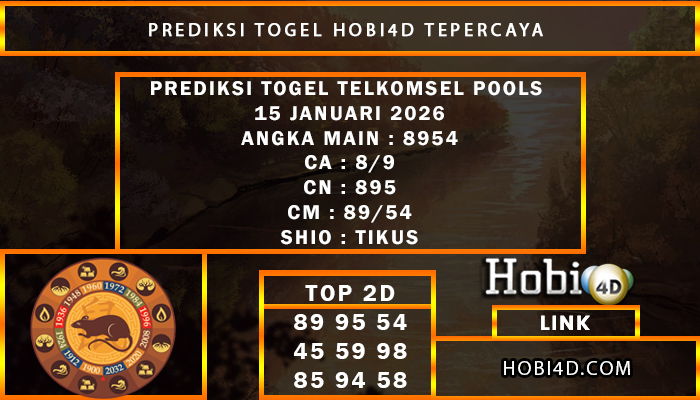 PREDIKSI TOGEL TELKOMSEL POOLS 15 JANUARI 2026