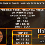 PREDIKSI TOGEL FINLANDIA POOLS 20 JANUARI 2026