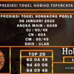 PREDIKSI TOGEL HONGKONG POOLS 06 JANUARI 2026
