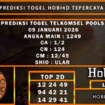 PREDIKSI TOGEL TELKOMSEL POOLS 09 JANUARI 2026
