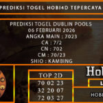 PREDIKSI TOGEL DUBLIN POOLS 06 FEBRUARI 2026