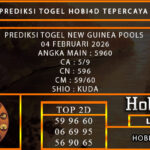 PREDIKSI TOGEL NEW GUINEA POOLS 04 FEBRUARI 2026