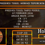 PREDIKSI TOGEL TAIPEI POOLS 07 FEBRUARI 2026