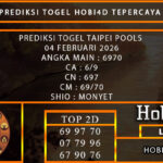 PREDIKSI TOGEL TAIPEI POOLS 04 FEBRUARI 2026